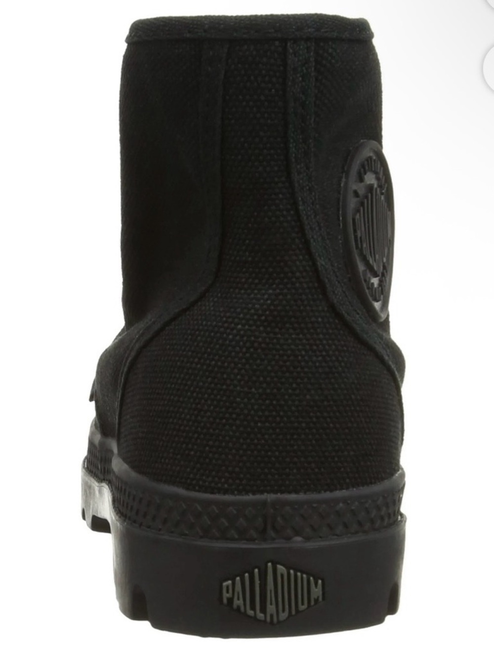 NEW PALLADIUM MENS CANVAS PAMPA HI BOOT BLACK SIZE 7.5 - Picture 5 of 15